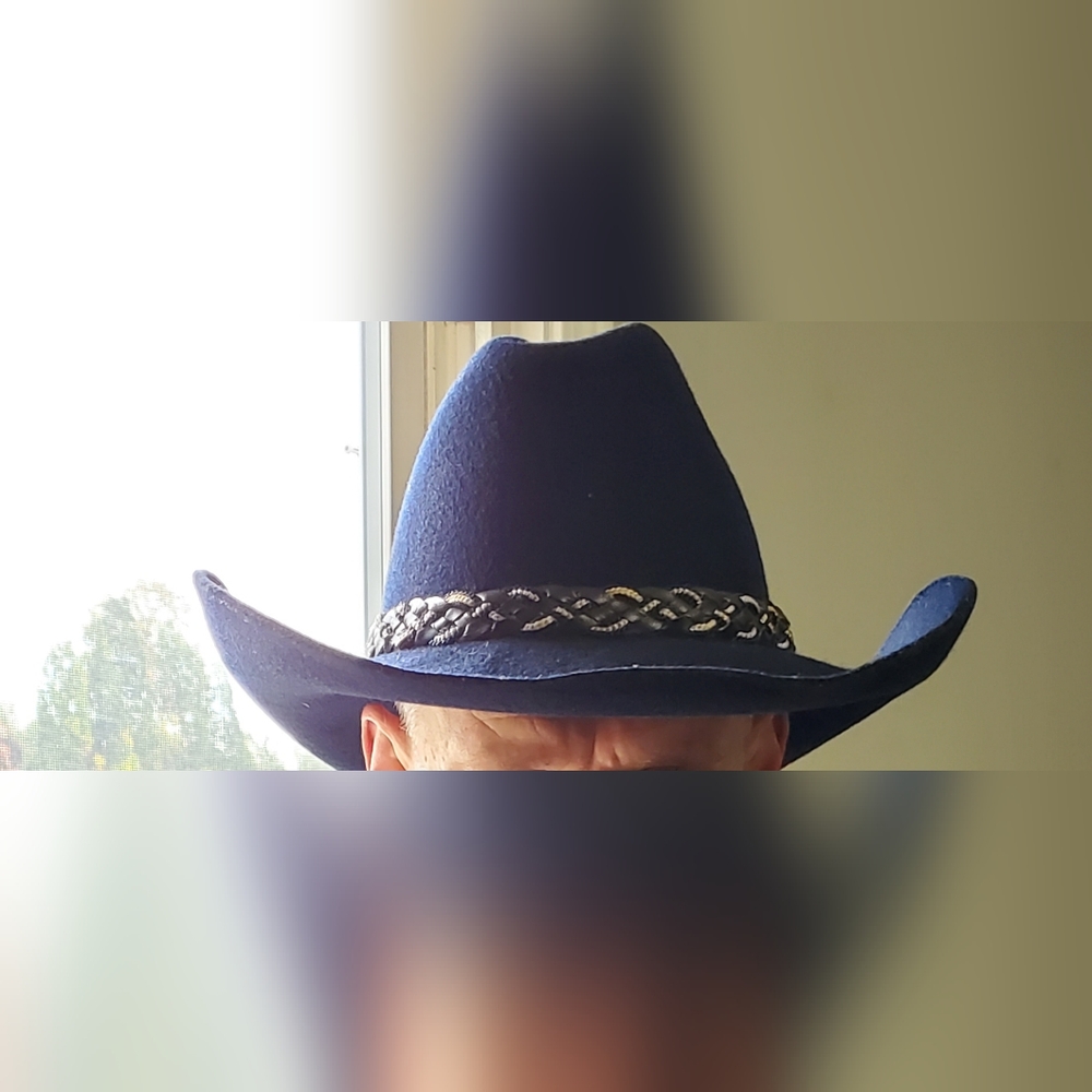 Vintage Biltmore Hat in blue